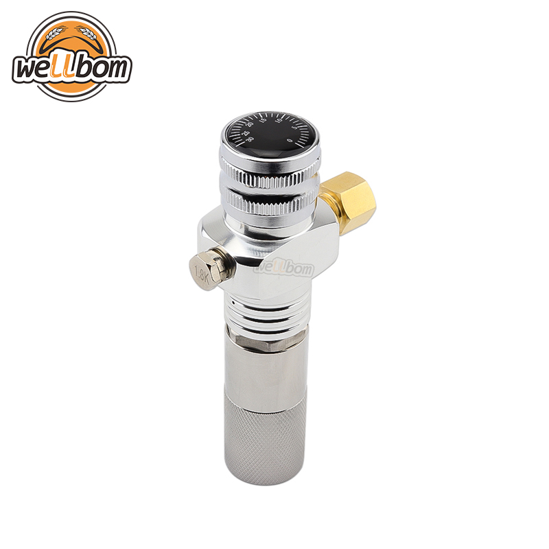 Nitrogen Keg 0-30 PSI Mini Gas Regulator Charger For Homebrew Beer Kegging Soda Coffee Making Tool